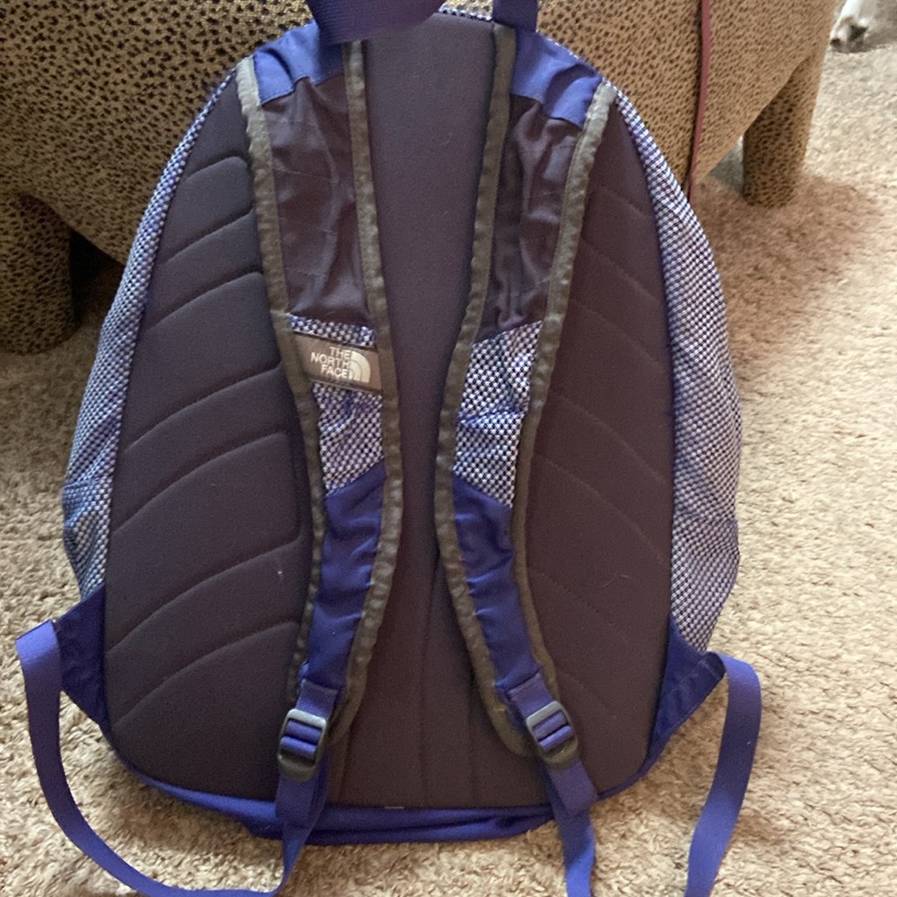 The North Face Men's Navy and Gray Backpack - Picture 2 of 2